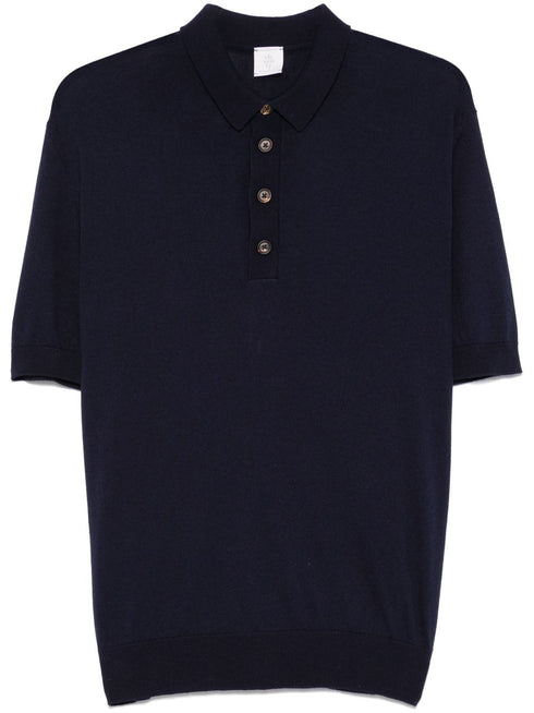 knitted polo shirt